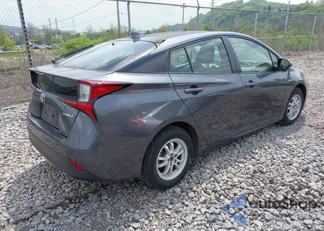 2019 Toyota Prius Le from USA, damaged, VIN JTDKARFU5K3096732
